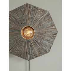 GOOD&MOJO Wall Lamp Panama Raffia 45cm
