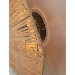 GOOD&MOJO Wall Lamp Panama Raffia 45cm