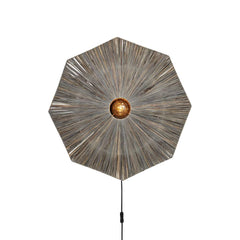 GOOD&MOJO Wall Lamp Panama Raffia 65cm