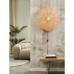 GOOD&MOJO Wall Lamp Panama Raffia 65cm