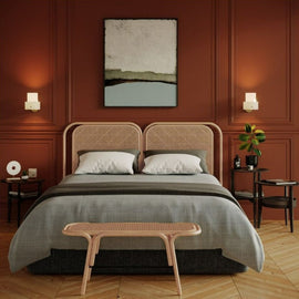 ORCHID EDITION Headboard Passage Rattan 212cm
