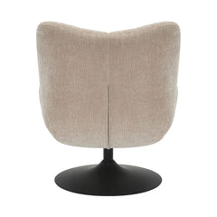 ZAGO Swivel Chair Petal Fabric