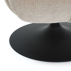ZAGO Swivel Chair Petal Fabric