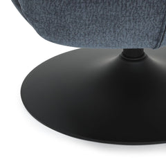 ZAGO Swivel Chair Petal Fabric