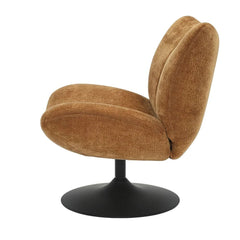 ZAGO Swivel Chair Petal Fabric
