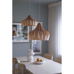 PILKE Suspension Light Pioni S thin birch plywood