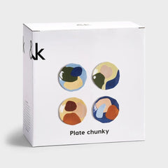 &KLEVERING Plate Chunky Set Of 4
