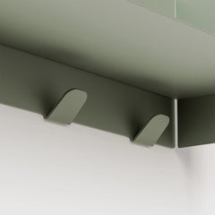 TIPTOE Wall-Mounted Coat Rack Shelf PLI Slim 20cm