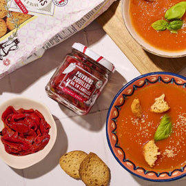 ALBERT MENES Piquillos Peppers With Garlic Slivers 190g