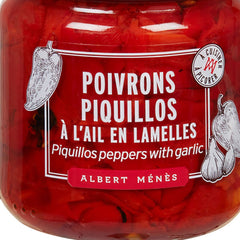 ALBERT MENES Piquillos Peppers With Garlic Slivers 190g