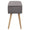 ZAGO Bench Popy wood legs corduroy fabric 100cm