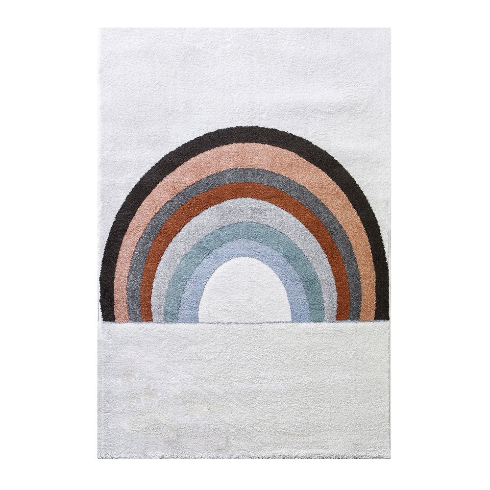 AFK LIVING Rug Children's Rainbow