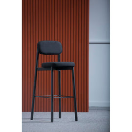 KANN DESIGN Bar Stool Residence Black 75cm