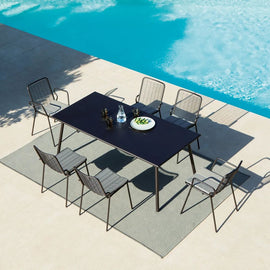 ZAGO Outdoor Dining Chair Roma Metal