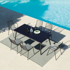 ZAGO Outdoor Dining Armchair Roma Metal