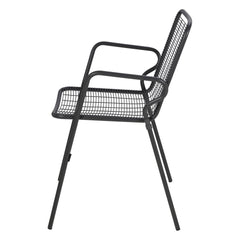 ZAGO Outdoor Dining Armchair Roma Metal