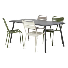 ZAGO Outdoor Dining Table Roma Metal 160cm