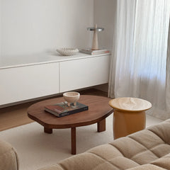 FURNIFIED Coffee Table Eden Ash Wood