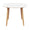 ZAGO Dining Table Salt MDF White