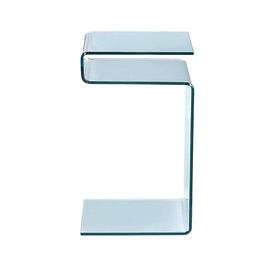 ZAGO Coffee Table Savio Tempered Glass 61cm