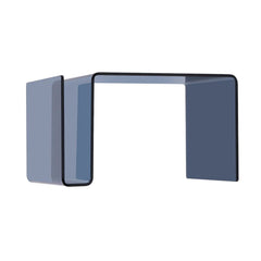 ZAGO Coffee Table Savio Tempered Glass 61cm