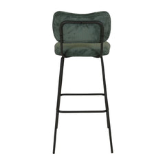 ZAGO Bar Stool Sema Corduroy Fabric 75cm
