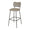 ZAGO Bar Stool Sema Corduroy Fabric 77cm