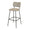 ZAGO Bar Stool Sema Velvet Fabric 75cm