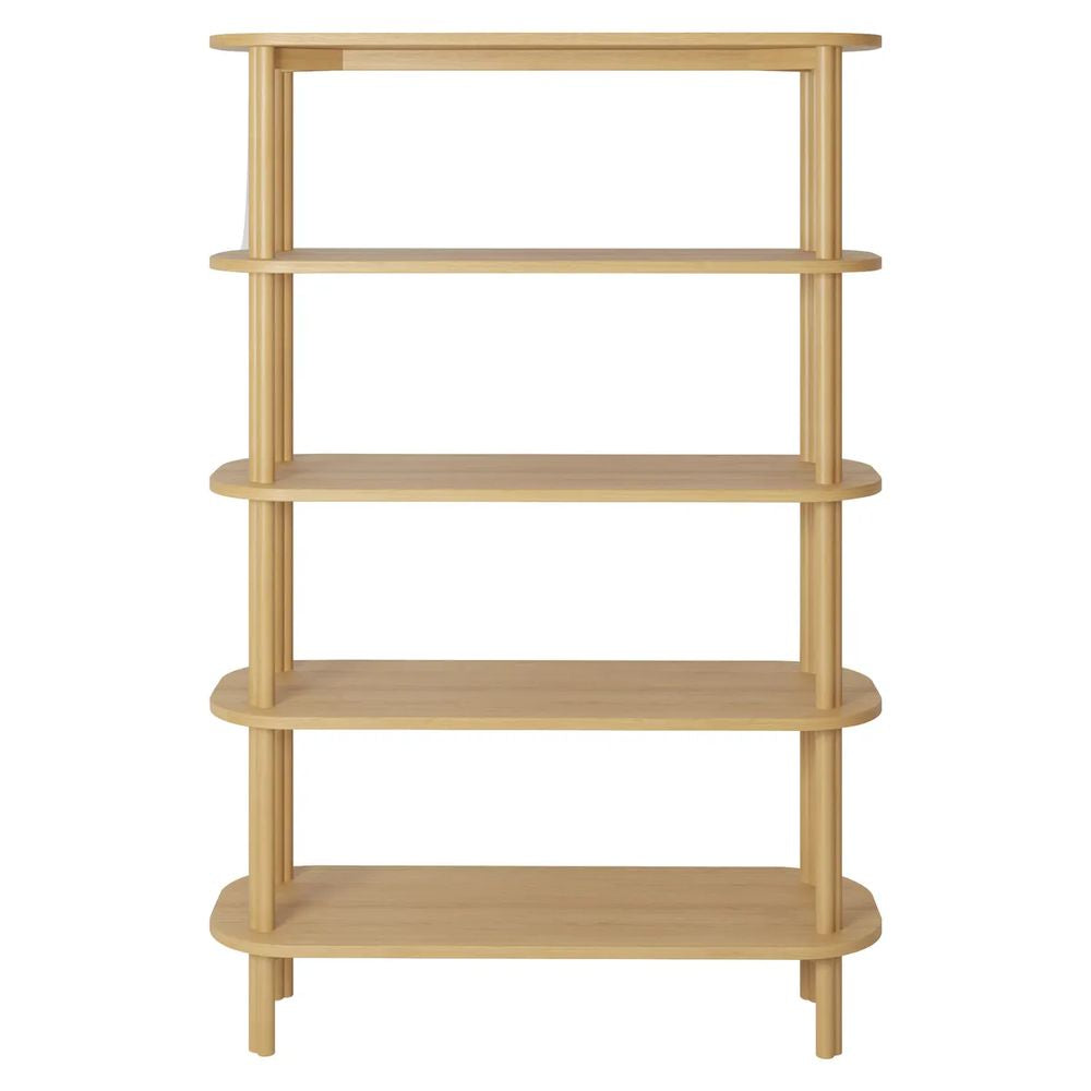 ZAGO Bookshelf Sirocco Natural Oak 170cm