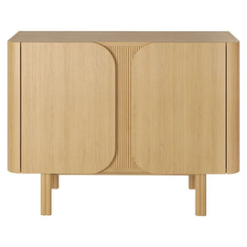 ZAGO Sideboard Sirocco Natural Oak 2 Doors 107cm