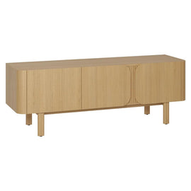 ZAGO TV Low Sideboard Sirocco Natural Oak 155cm