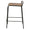 ZAGO Bar Stool Skhol Metal Oak 66cm