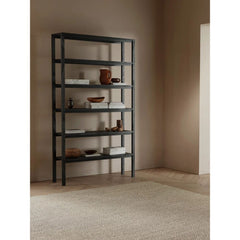 KANN DESIGN Bookshelf Tal 6 Tray Oak