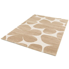 AFK LIVING Soft Rug With Blossom Relief Patterns