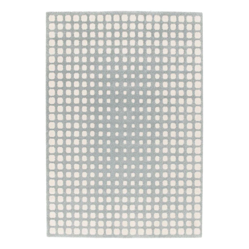 AFK LIVING Soft Rug Elegant Pixel Blue