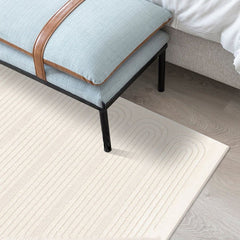 AFK LIVING Soft Rug Sinea White