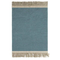 AFK LIVING Jute Rug Bubbles Blue
