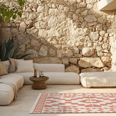 AFK LIVING Soft Rug Atacama Red
