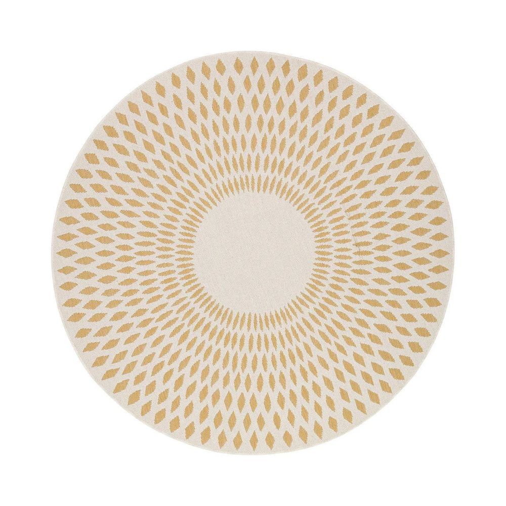 AFK LIVING Round Rug Illusion