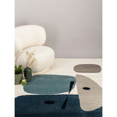 AFK LIVING Rug Collage Blue