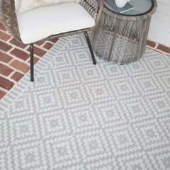 AFK LIVING Rug Indoor Outdoor Diamond 2