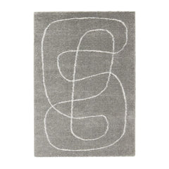 AFK LIVING Soft Rug Serenity Dark Grey 160x230cm