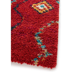 AFK LIVING Rug Native Ethnic Red