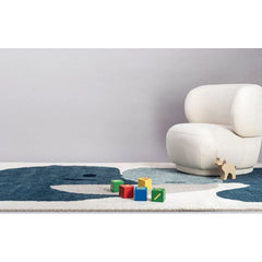 AFK LIVING Rug Collage Blue