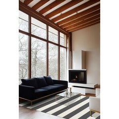 AFK LIVING Rug Indoor Outdoor Mykonos Black