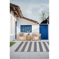 AFK LIVING Rug Indoor Outdoor Mykonos Blue