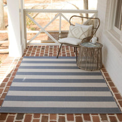 AFK LIVING Rug Indoor Outdoor Mykonos Blue