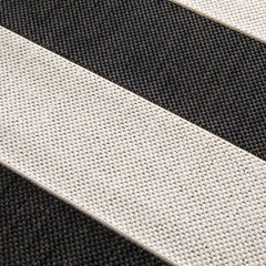 AFK LIVING Rug Indoor Outdoor Mykonos Black