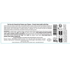 ALBERT MENES South-West IGP Duck Terrine with Figs 180g