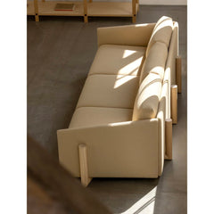 KANN DESIGN Sofa Timber 4 Seater Beige